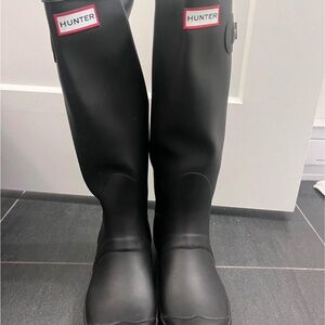 Hunter Black Rain Boots
